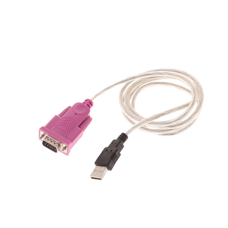 1.5 Meters USB To RS232 Adapter Cable USB To RS232 9Pin DB9 COM Serial Port Cable Port Adapter Dual Chip