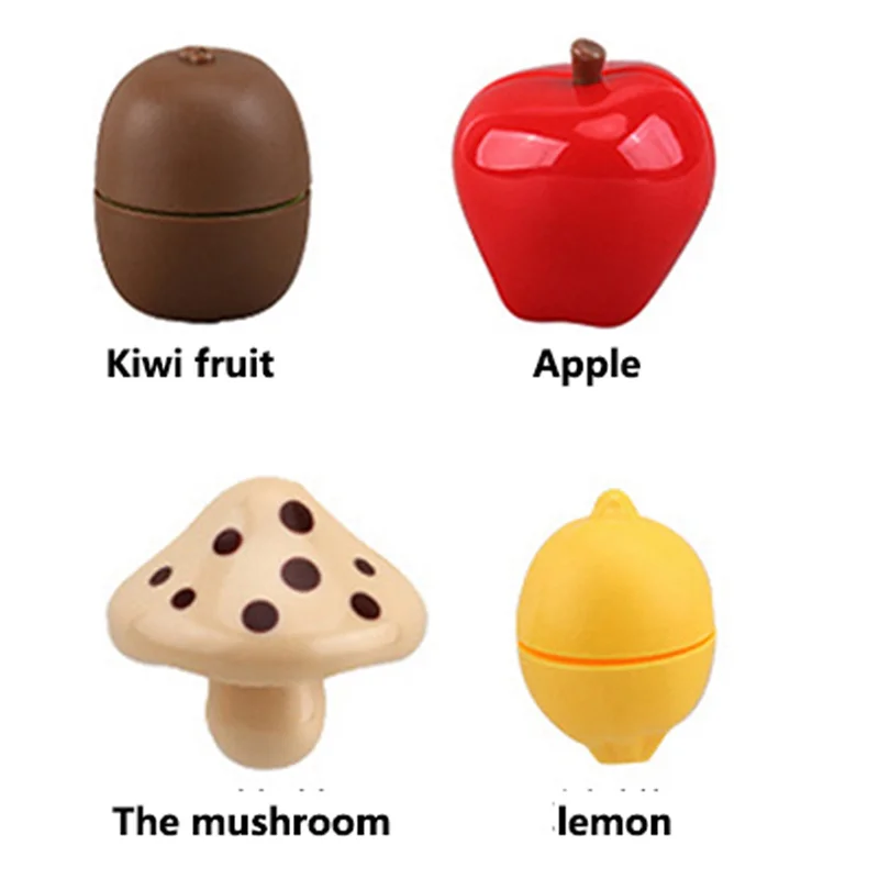 JY-children Fruits et légumes coupés et jouer maison de jeu Simulation cuisine ensemble de 25 pièces adapté aux enfants