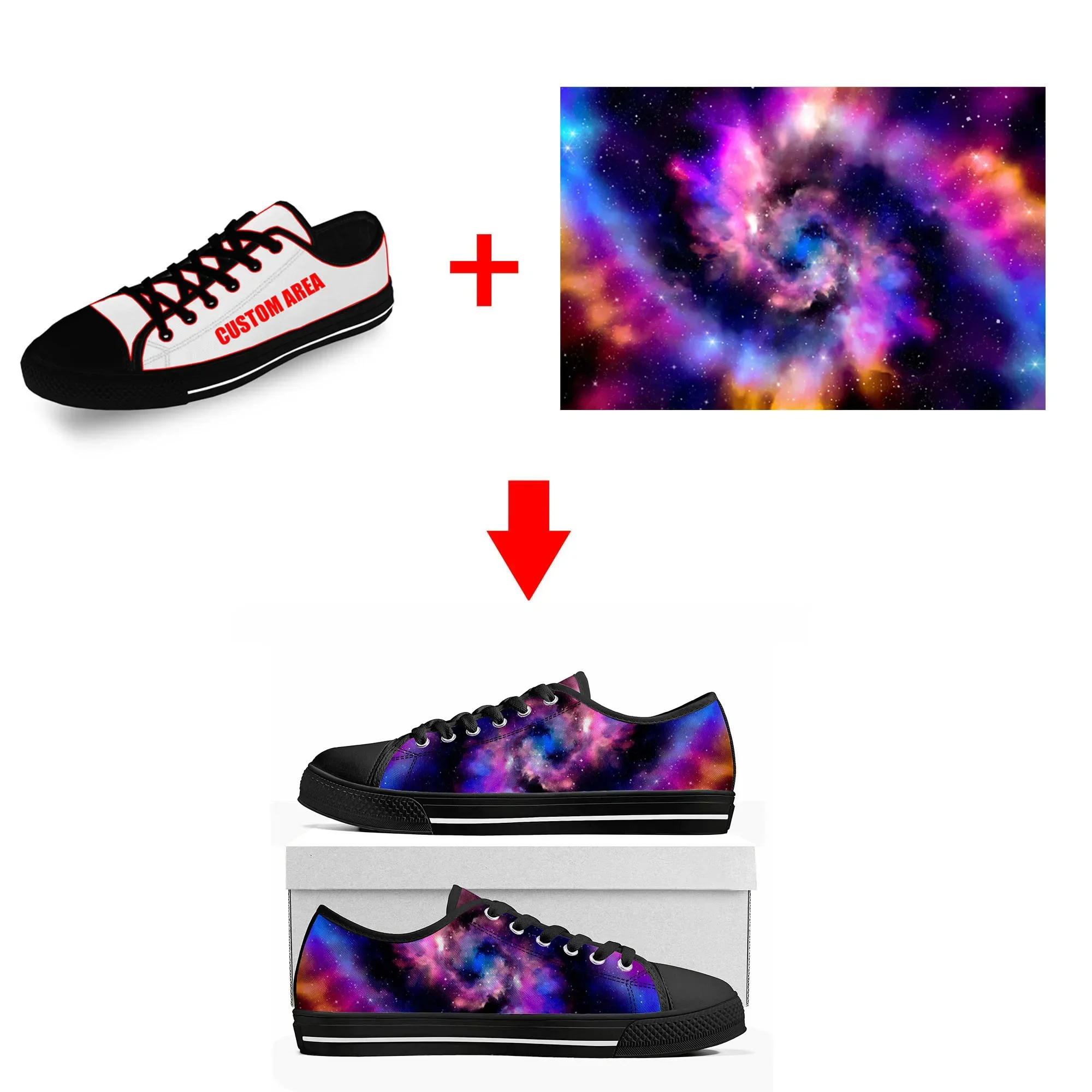 KPOP Cha EunWoo Low Top Lightweight Sneakers Mens Womens Teenager Canvas Sneaker Casual Couple Hiking Lightweight Shoes view 4