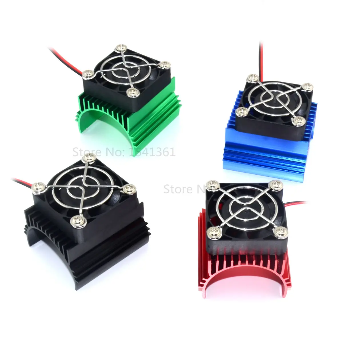 Motor Fast Cooling Fan 40mm 4010 RC Fan w/ holder for 1/10 1/8 RC Car Hobbywing 4274 4268 4068 4082 4092 4074 Castle 1515