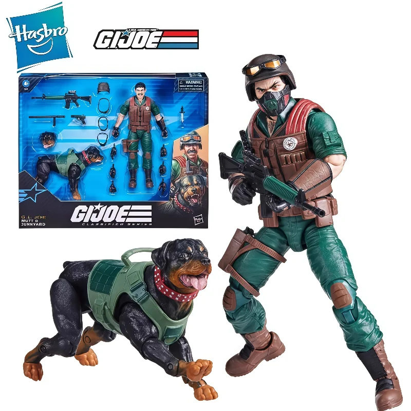 

В наличии Hasbro G.I. Joe GI JOE Classified Series 6 дюймов 113 Mutt Junkyard аниме фигурка модель сбор хобби игрушки подарок