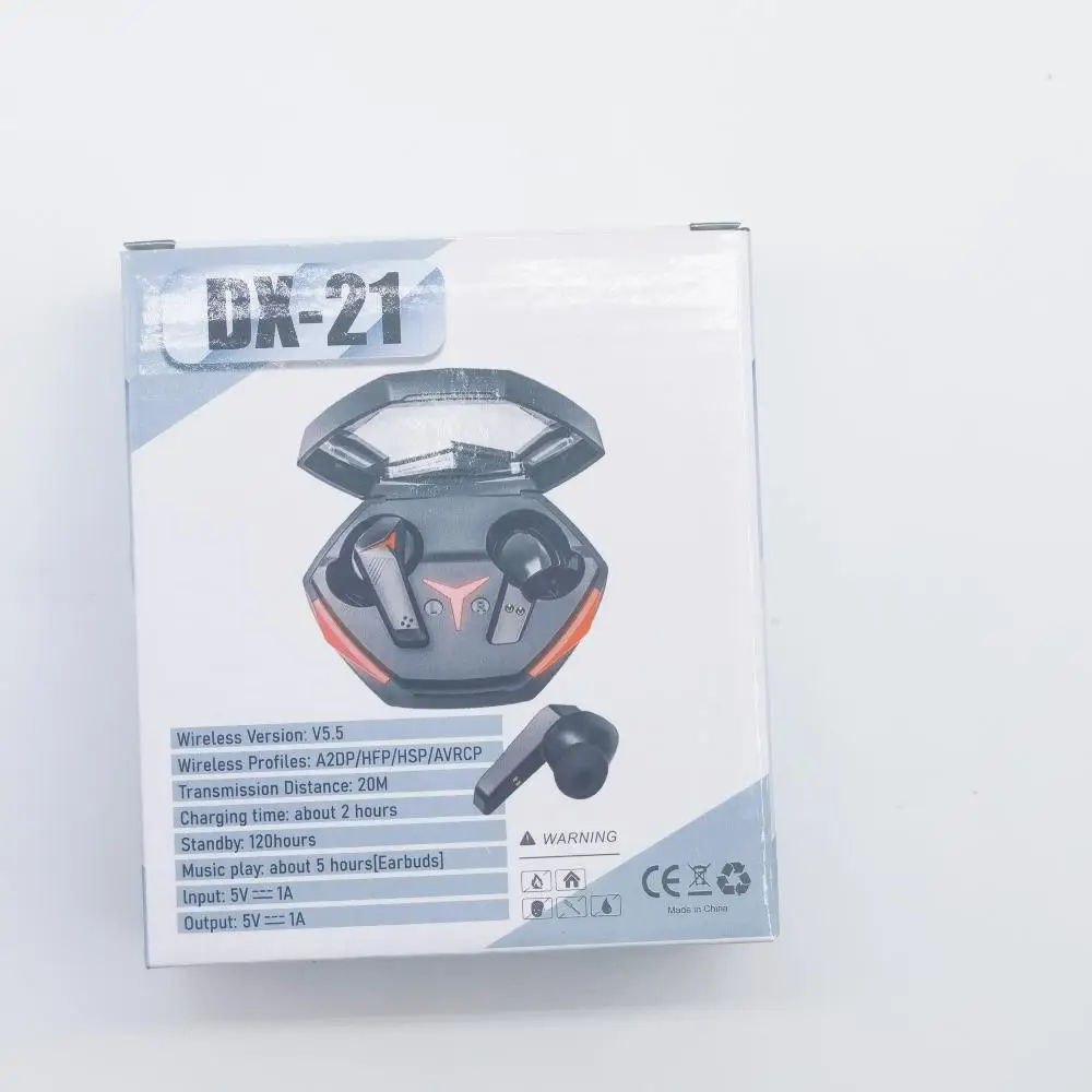 DX-21 Earphones True Wireless Headset Auriculares Inalambricos Mini In Ear Gaming Headphones TWS DX-21  Earbuds