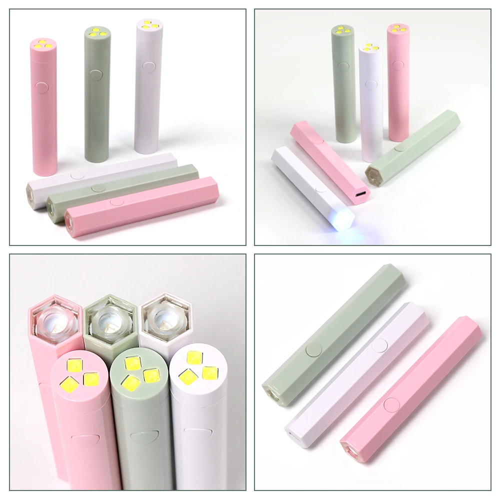 LULAA Handheld UV-licht voor gelnagels Droger LED UV-lamp Nagellak Drooglamp Draagbare zaklamp LED-lamp Mail Tools