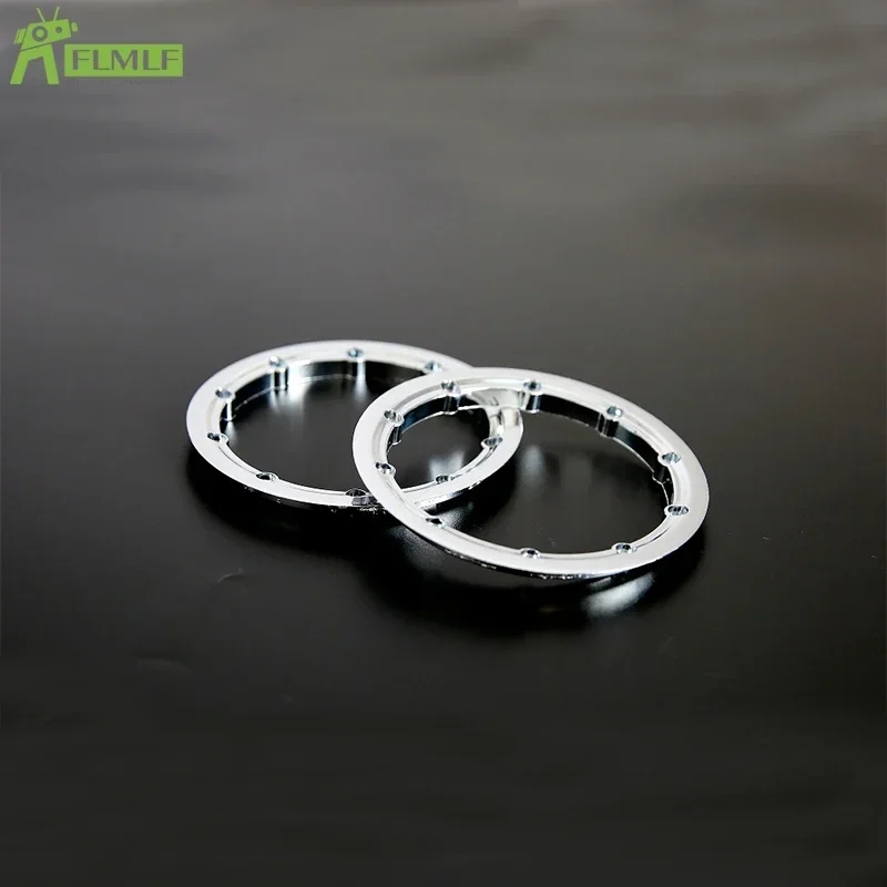 Plastic Chrome Binnen Beadlock of Buiten Beadlocks Past op 1/5 HPI ROFUN ROVAN KM BAJA 5B 5T 5SC Losi 5ive-T RC AUTO Onderdelen