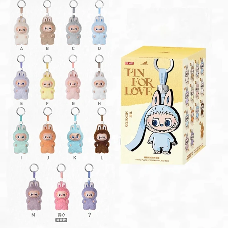 ป๊อปมาร์ท ซีรีส์ THE MONSTERS PIN FOR LOVE กล่องสุ่มของเล่น กล่องลุ้นของแท้ ของเล่นตั้งโต๊ะ ฟิกเกอร์อนิเมะ