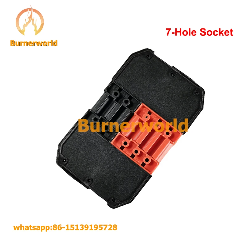 Special Junction Box for Burner 4-hole Bar Socket Multi-hole Plug 7-Pin Socket Male and Famale Socket