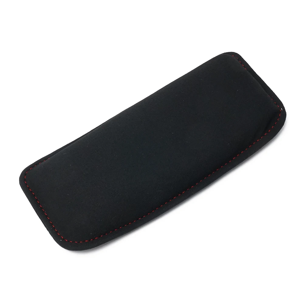 Suede Leather Memory Foam Knee Pad for Automotive Leg and Thigh Support Car Headrest Cushion for Comfortable Driving