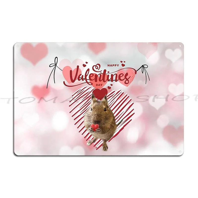 Degu Whisperer Rodent Owner Gift Gerbil Whisperer Metal Sign Designing Cinema Custom  Tin Sign Poster