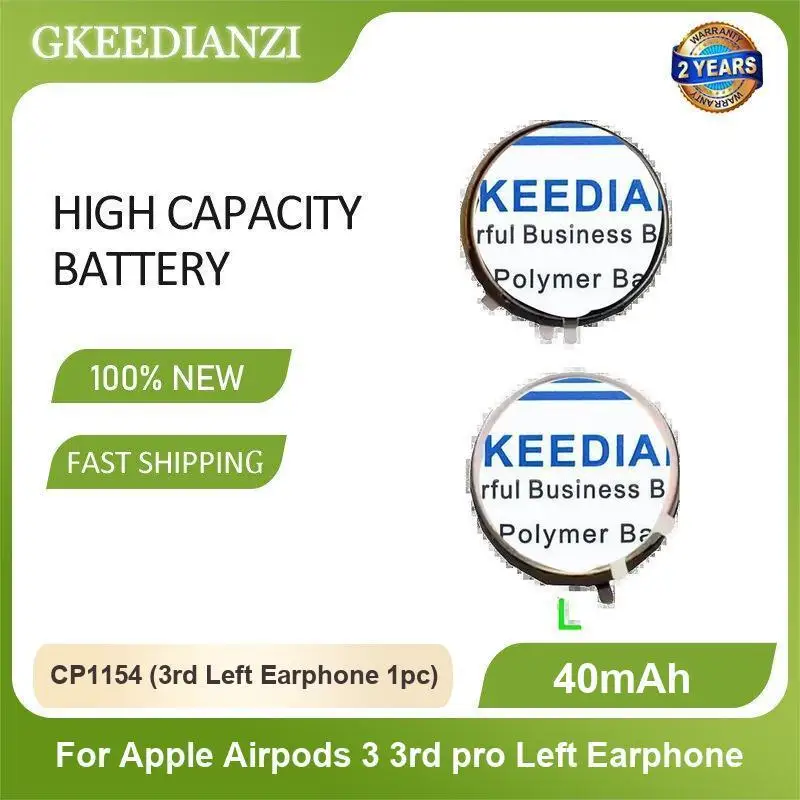 Battery For Apple Airpods 3 3rd pro Right Earphone Left + 1st 2nd A1604 A1523 A1722 A2032 A2031