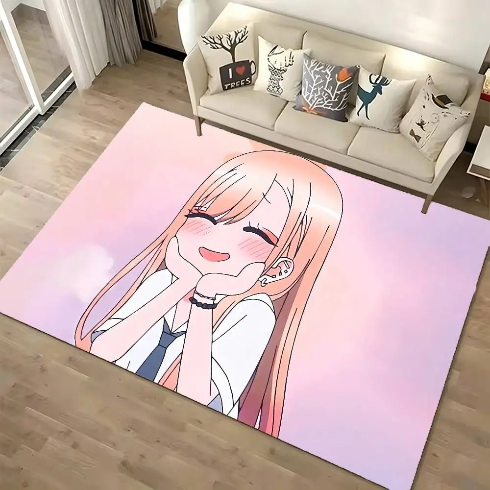 Cute Cartoon My Dress-Up Darling Soft Thick Non-Slip Mat for Living Room Bedroom Kitchen Decor Rugs
