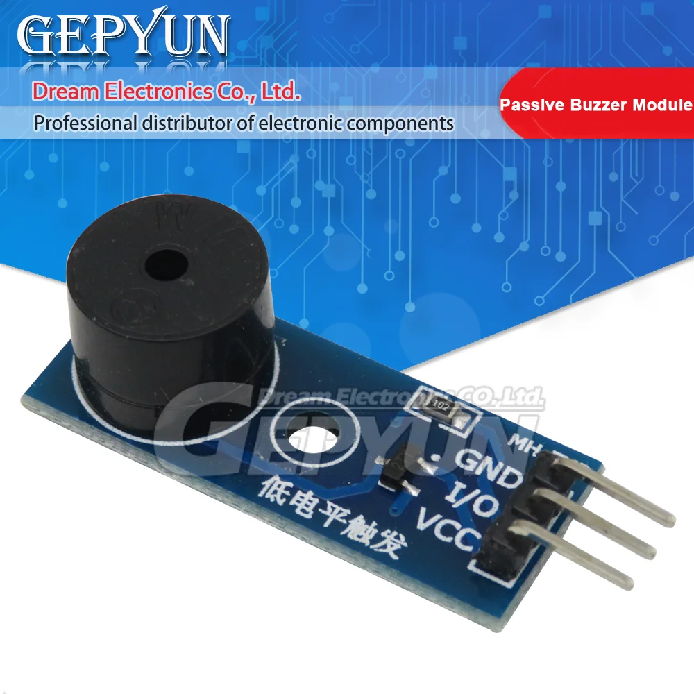 High Quality Passive Buzzer Module for Arduino Diy Kit raspberry pi pressure Capacitance ACS712 Ultrasonic Analog Load Cell