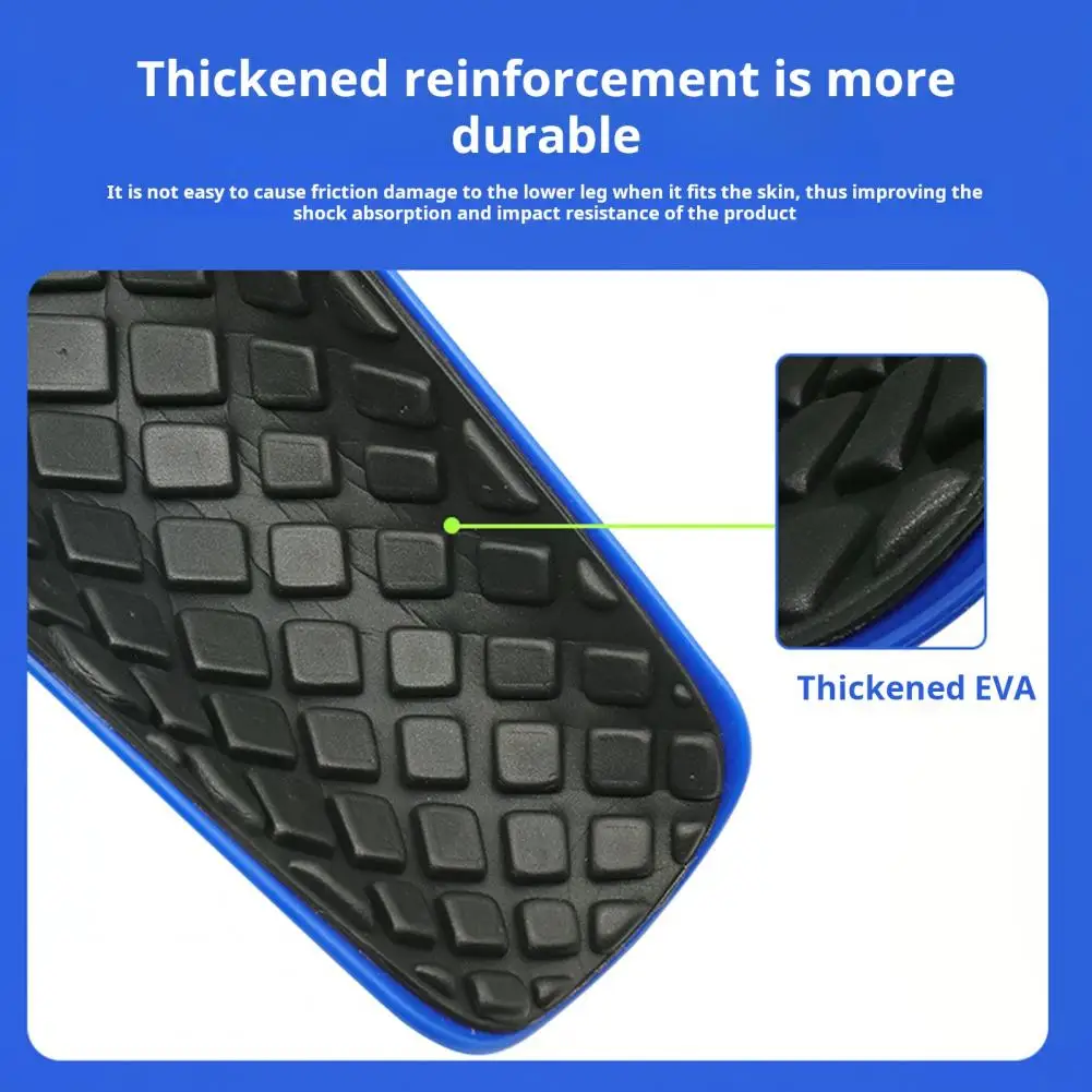 Lightweight Football Shin Pads Football Training Shin Pads Football Shin Pads Set Shockproof Soccer Guards with Thickened Shell