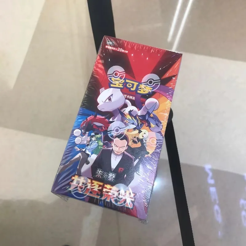 Original Genuine Trading Ptcg Cards Chinese 18.0 Expelled Together Glory Booster Pack Original Boxes Rockets Collection