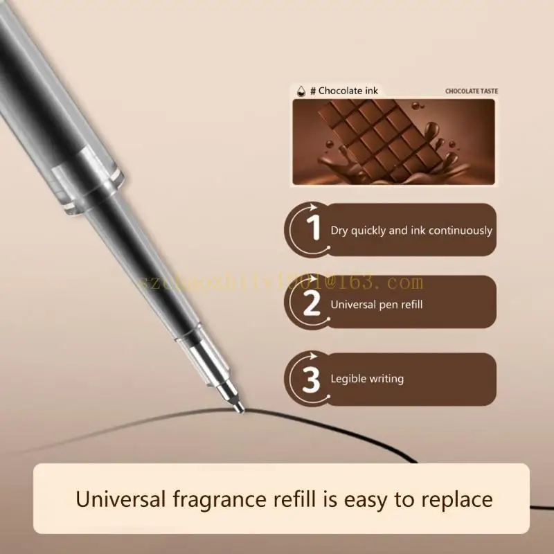 62ka 4pcs twist acción gel pluma 0.5 mm dibujos animados gel pan para estudiantes para adultos escritos