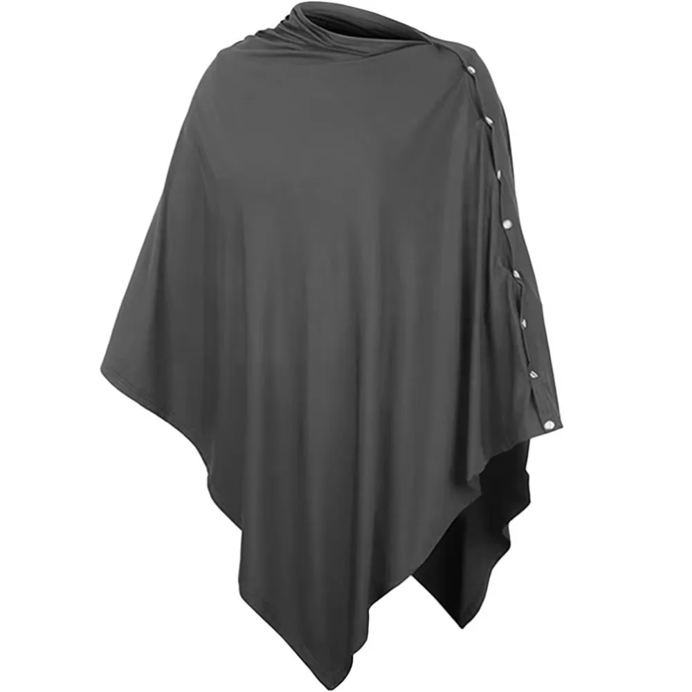 

Comfortable Maternal Nursing Covers Soft Button Nursing Scarf Adjustable Stroller Blanket Mother's Nursing Towel