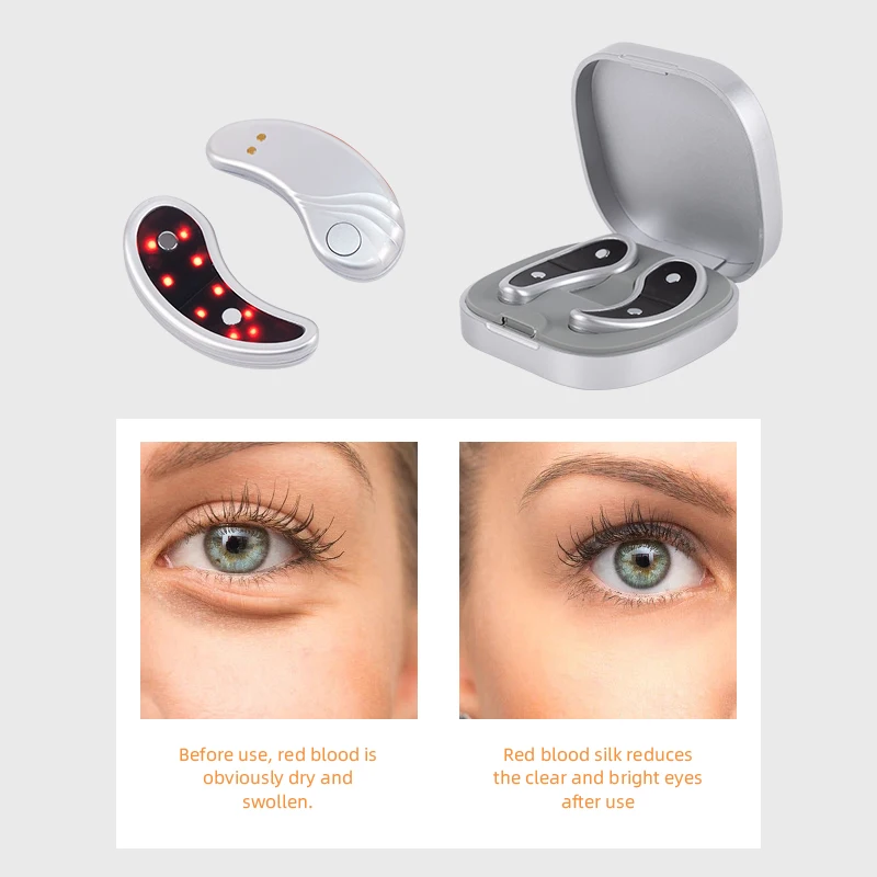 Einfache Linderung von Belastungen der Augen. Lindert Ermüdung der Augen. Reduziert Augenringe unter den Augen. Reduziert Schwellungen der Augen. Verbessert die Kontur der Augen