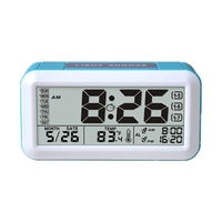 Led Digital Wake Up Clock Light Sensor Bedside Alarm Clock Snooze Function Alarm Clock