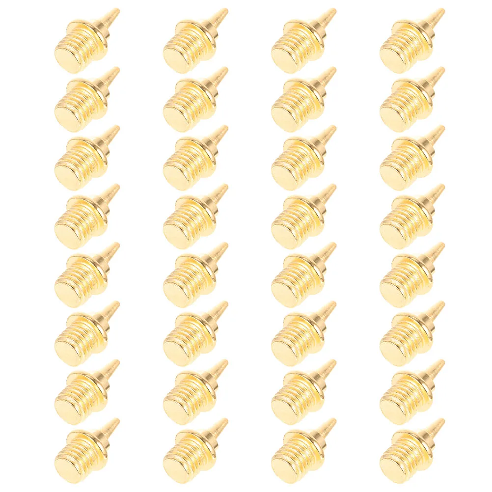 

50 Pcs Track Spikes Running Shoes Distance Indoor Jumping Replacement Metal Girls Ladies Athletics