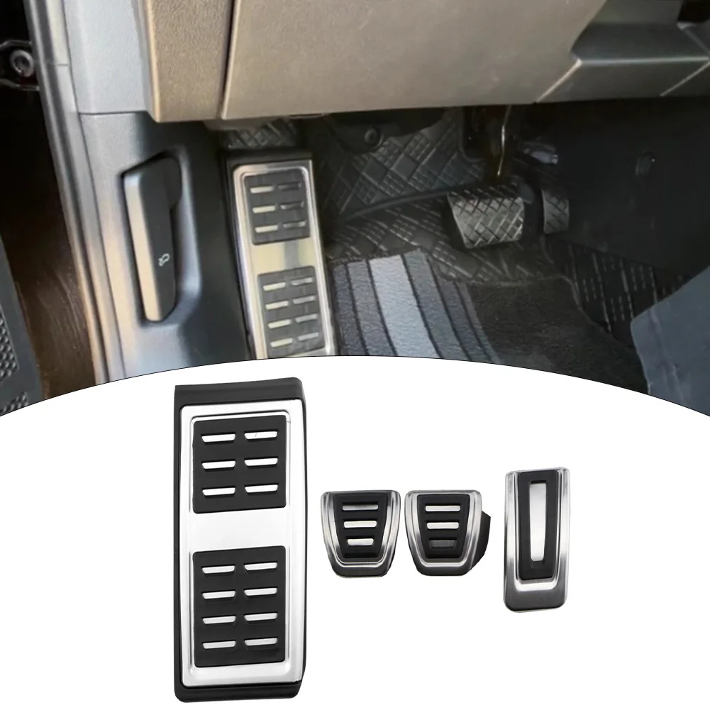for custom Fit Car Pedals For A3 Stainless Steel Pedals Easy Installation Process Improved Safety Control Rest And Manual Pedals