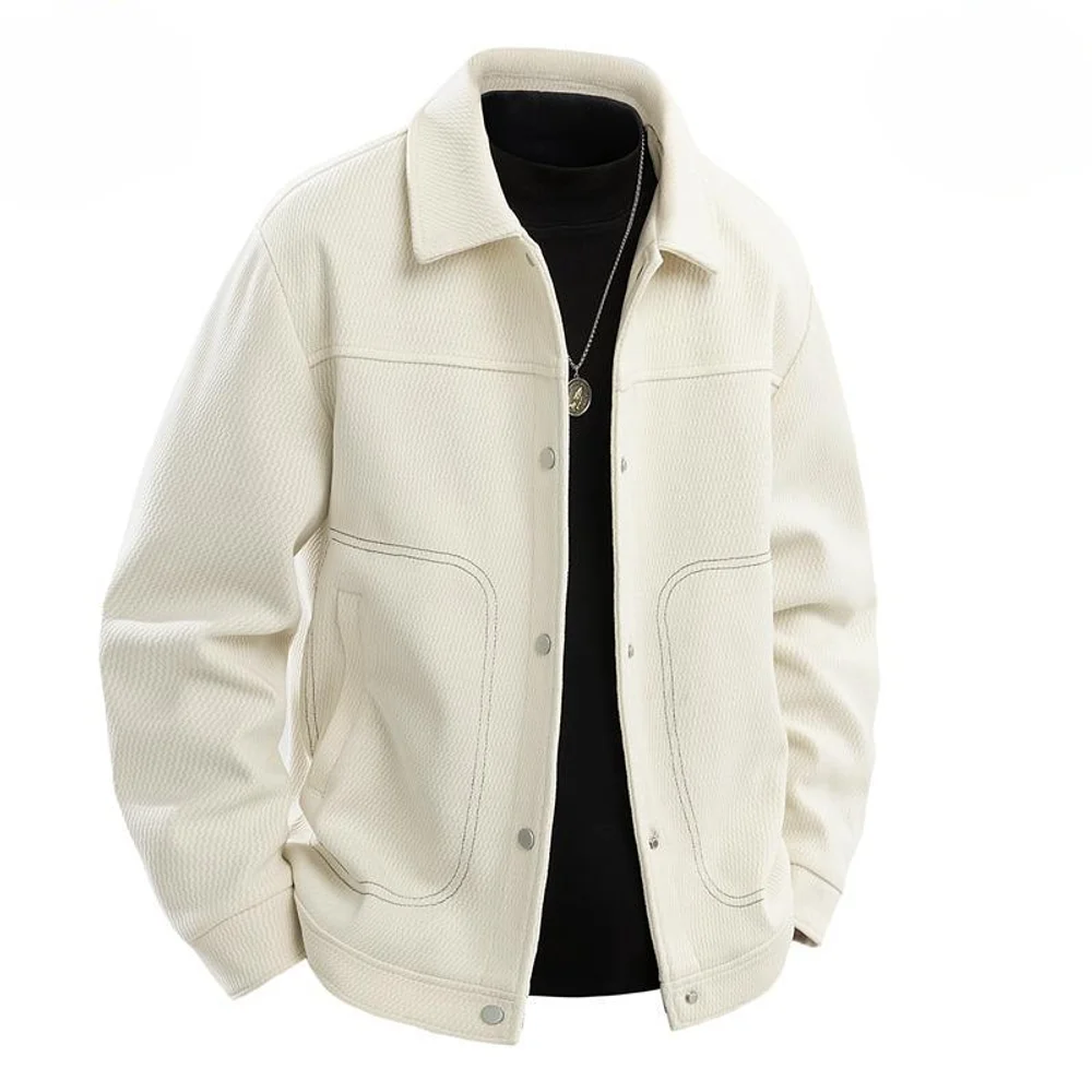 

Куртка штурмовика, новинка 2025, весенне-осенняя куртка с воротником, мужская модная брендовая высококачественная повседневная свободная куртка, мужская одежда