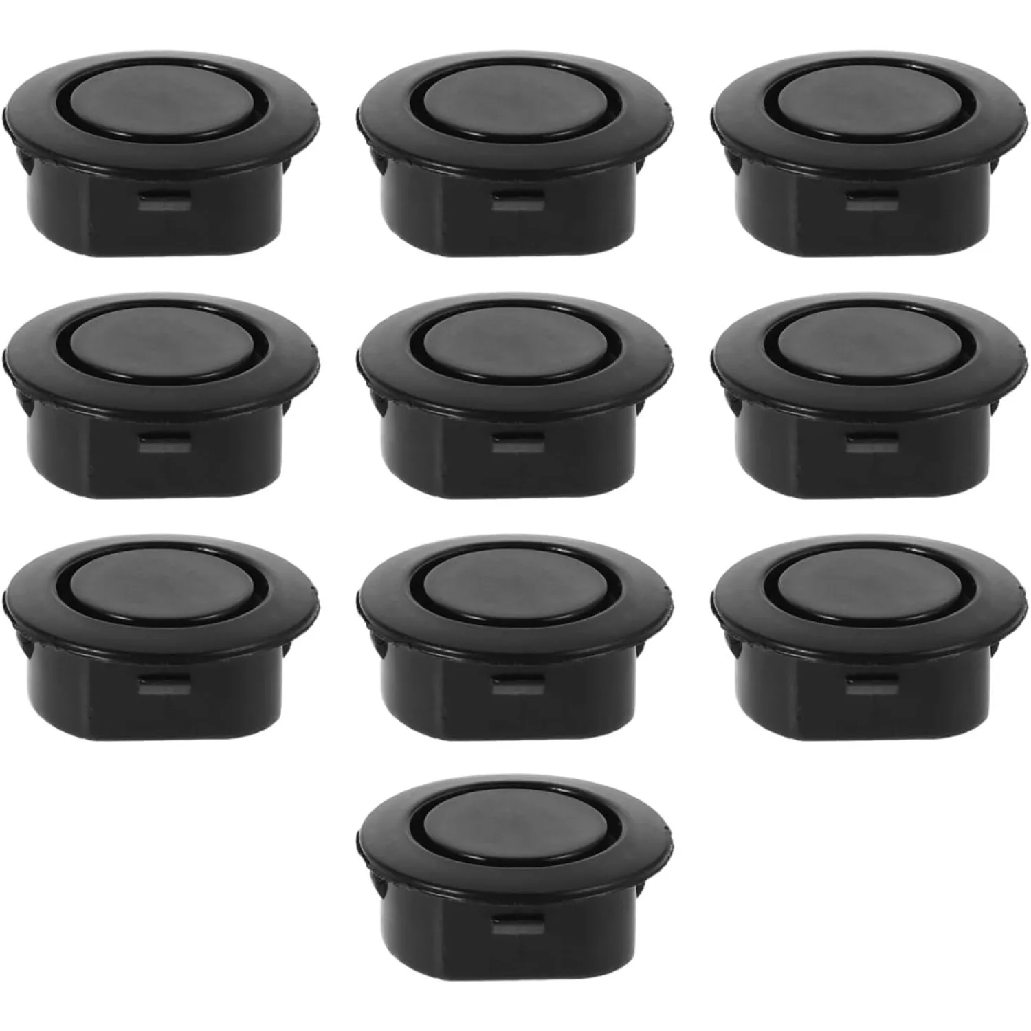 10pcs Car Rear Bumper Radar Hole Cover Plugs Auto Body Plug for Bumper Protection Fit for Trucks and Cars Exterior Accessory