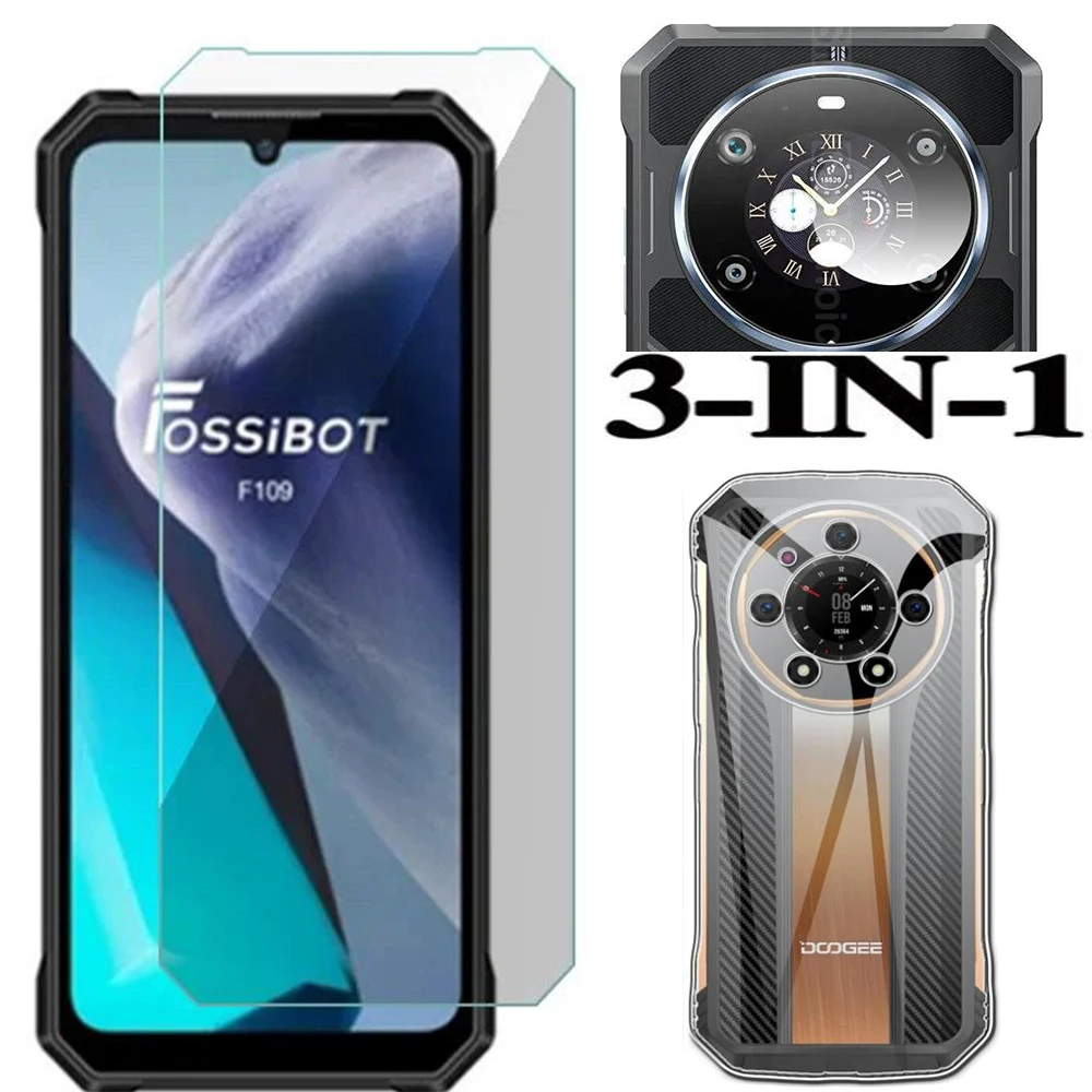 Protective Glass Case For FOSSiBOT F109 Tempered GlassFor FOSSiBOT F109 Lens Glass Film Protector