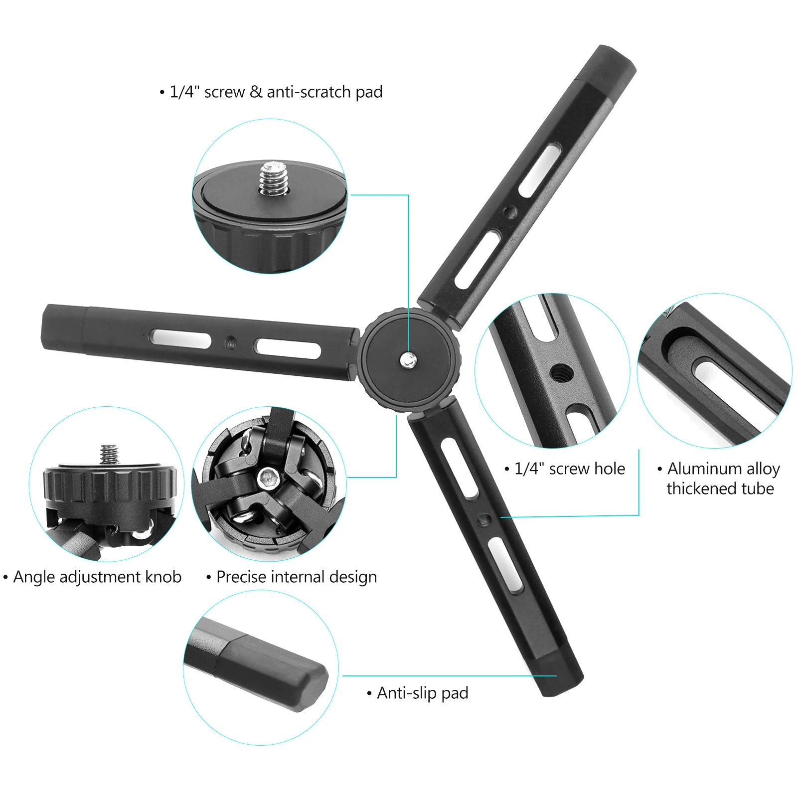 Mini trépied en métal, support - Projector Tripod Stand avis et prix