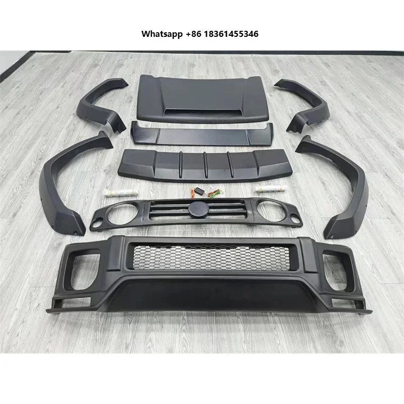 

Resin Primer Front Bumper Rear Bumper Wheel Arch Rear Spoiler for Gimny Body Kit