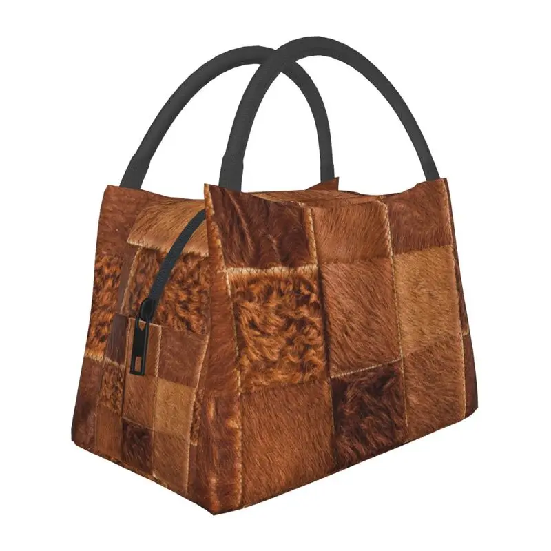 lancheiras-isoladas-de-couro-de-vaca-xadrez-marrom-para-mulheres-lancheira-termica-resuavel-com-textura-de-couro-de-pele-animal
