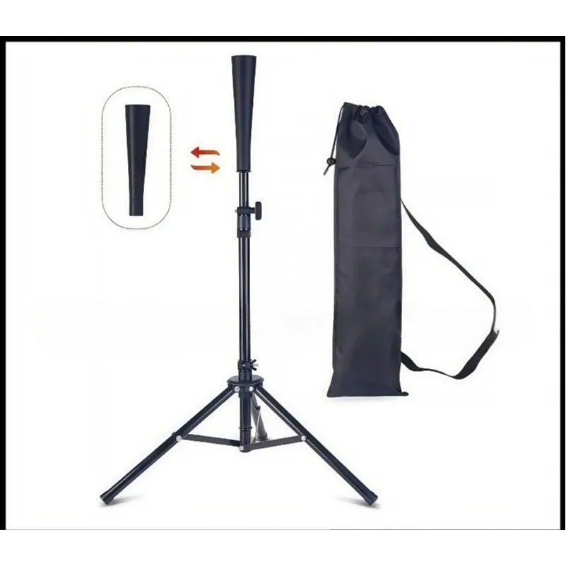 Portable Baseball Batting Tee Tripod Stand, Softball Hitting Trainer for Baseball Practice Training