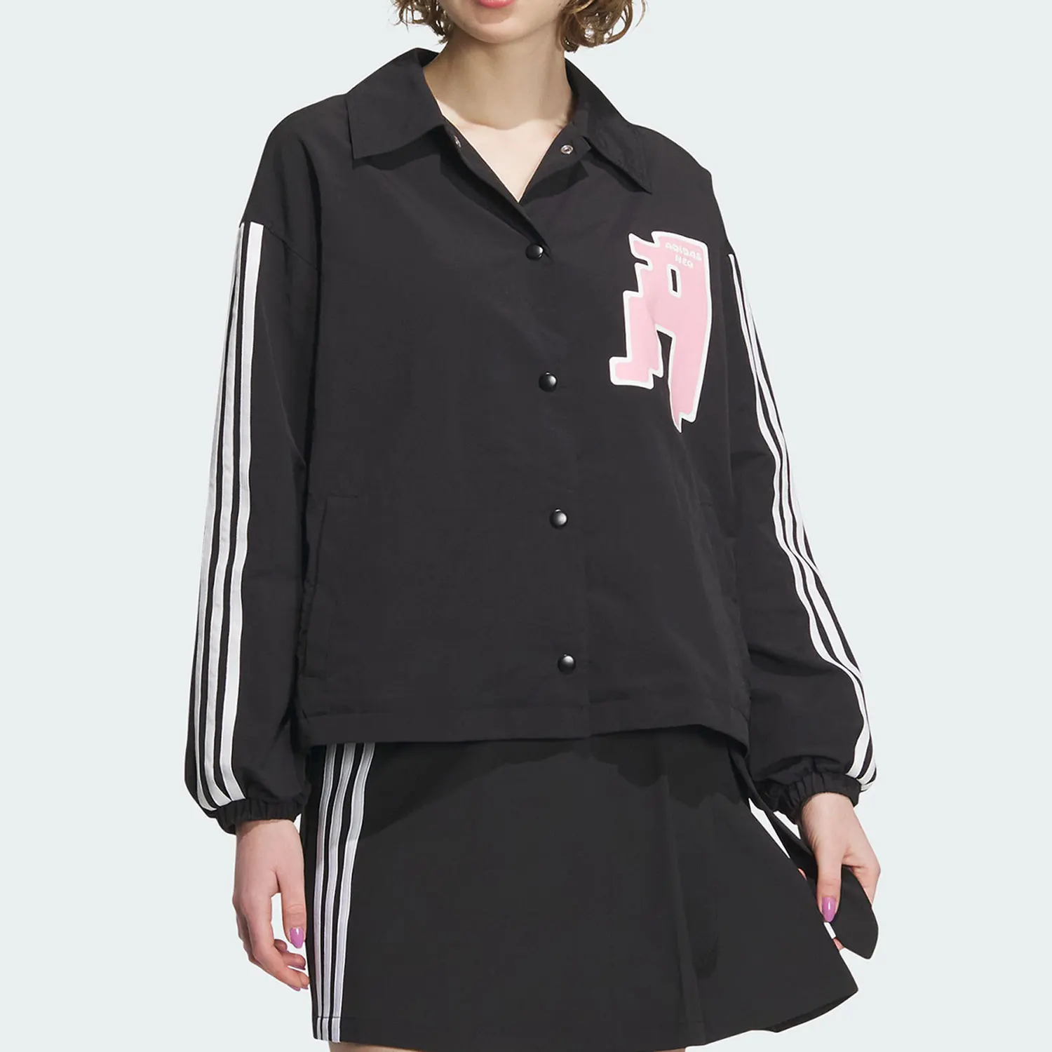 

Официальная аутентичная женская спортивная куртка свободного кроя NEO Adidas IK5159