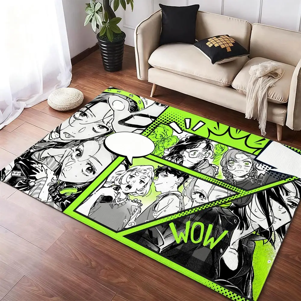 

aya oosawa m-mitsuki koga Floor Mat Soft Thickened Non-Slip Door Mat for Living Room Home Decor Flannel Rugs