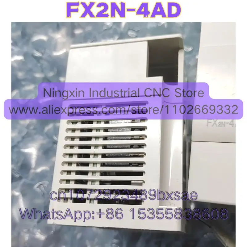 FX2N-4AD Used Function Intact