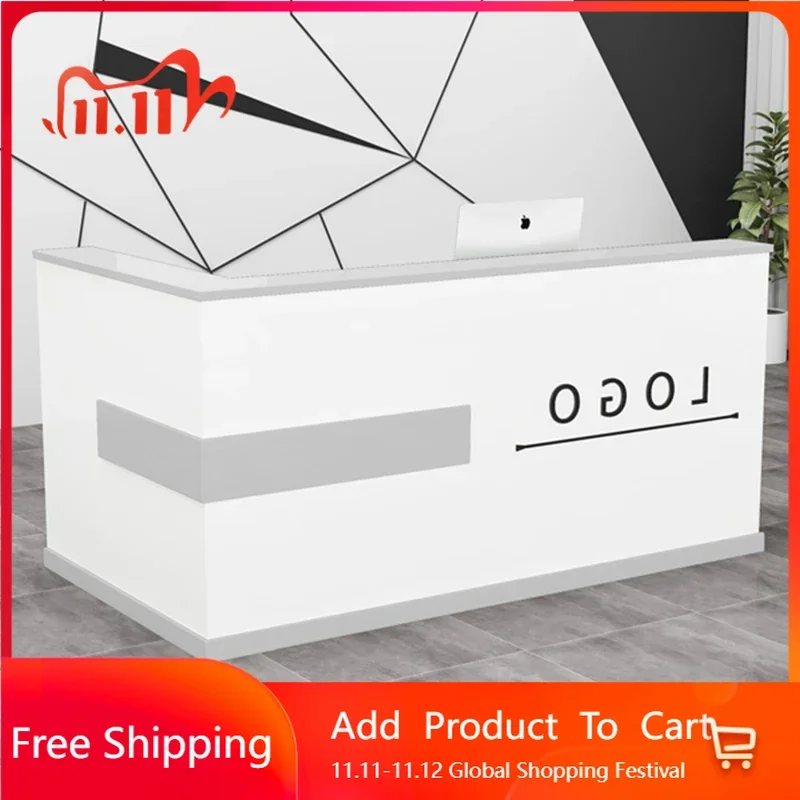 

Minimalist Restaurant Tables Lectern Counter Reception Church Pulpit Mobile Checkout Display Luxury Mostrador Unique Furniture