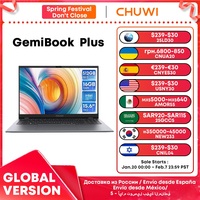 CHUWI GemiBook Plus 15.6'' Laptop 16GB RAM 512GB SSD Computer Windows 11 Laptop 12th Gen Intel Alder Lake N100 (Up to 3.4GHz)