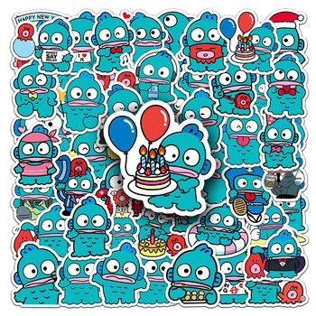 10/30/50 قطعة لطيف سانريو الأسماك القبيحة هانتون ملصقات مضحك أنيمي طفل صائق لعبة الهاتف سكيت الغيتار الكرتون Kawaii ملصق هدية