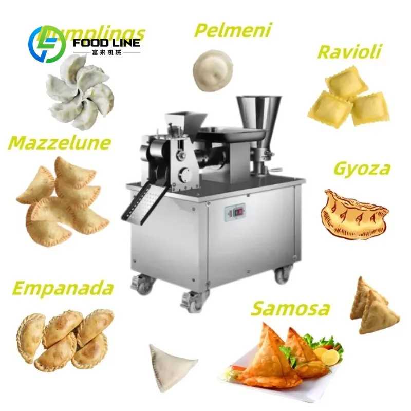 Big wonton empanada making machine Automatic meat pie making machine Dumpling making machine