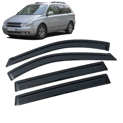Window Visor for KIA Carnival VQ 2006 2007 2008 2009 2010 2011 2012 2013 5DOOR Weathershied Door Visor Wind Sun Rain Guards Side