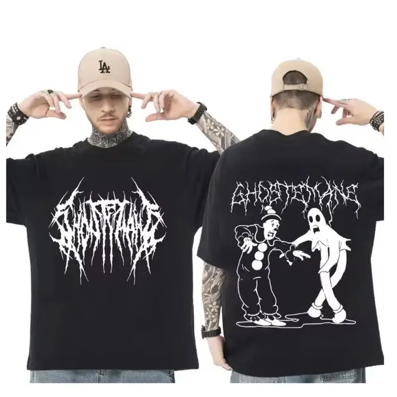

Эксклюзивная футболка Ghostemane, рэп-музыка, товары в стиле хип-хоп, Эрик Гухо, быстрая доставка из США