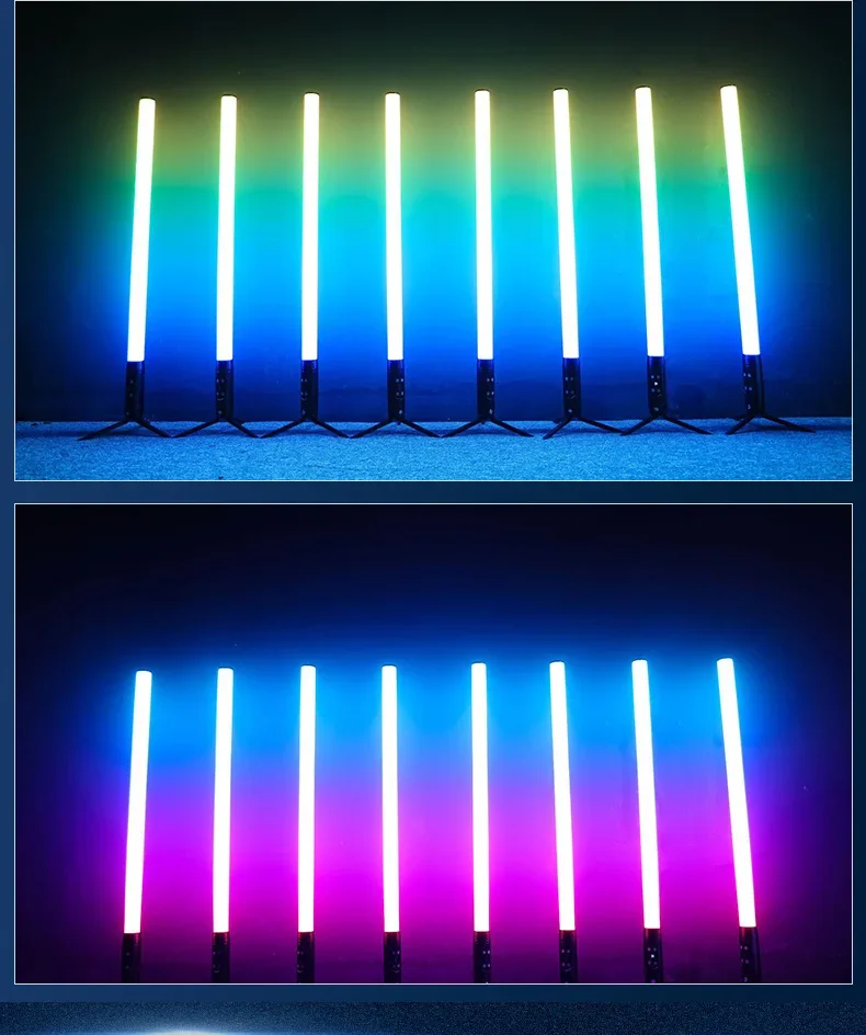 Popular IP66 Weatherproof Wireless DMX LED 360 Tube Light for Hotel Projection Elegant Lighting Solution