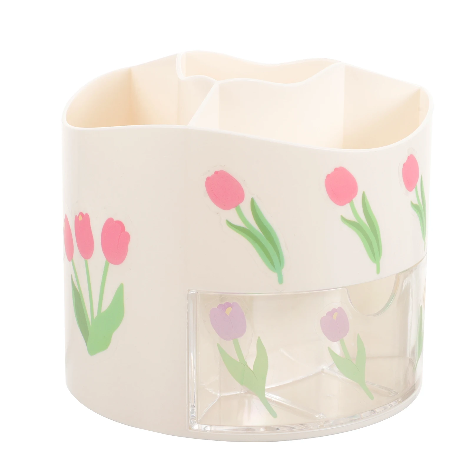 

Вращающийся держатель для кистей для макияжа, органайзер, чашка, ручка, карандаш, стол для хранения, туалетный столик, офисная подставка, инструменты на Рождество