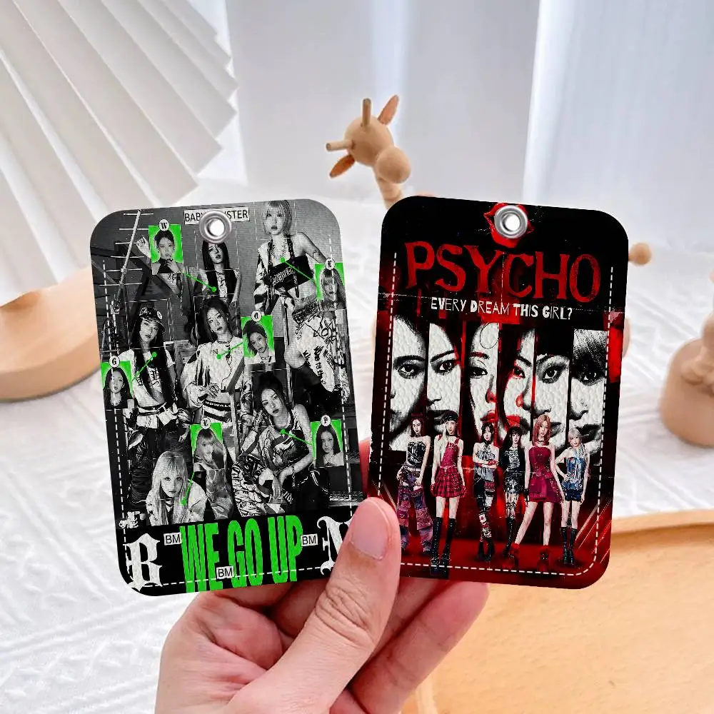 

Kpop B-Babymonster Personalised Holder Suitable For Bank Card,Subway, Bus Card Wallet Card Case Badge Holder Keychain