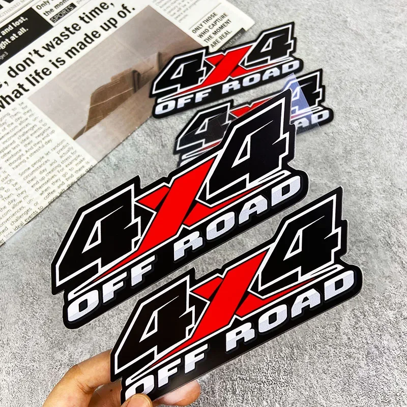 New Style 4X4 OFF ROAD Car Sticker 1Pcs, Personality Vinyl Decal Auto Accessories, Waterproof Self-adhesive Sticker for Truck SU