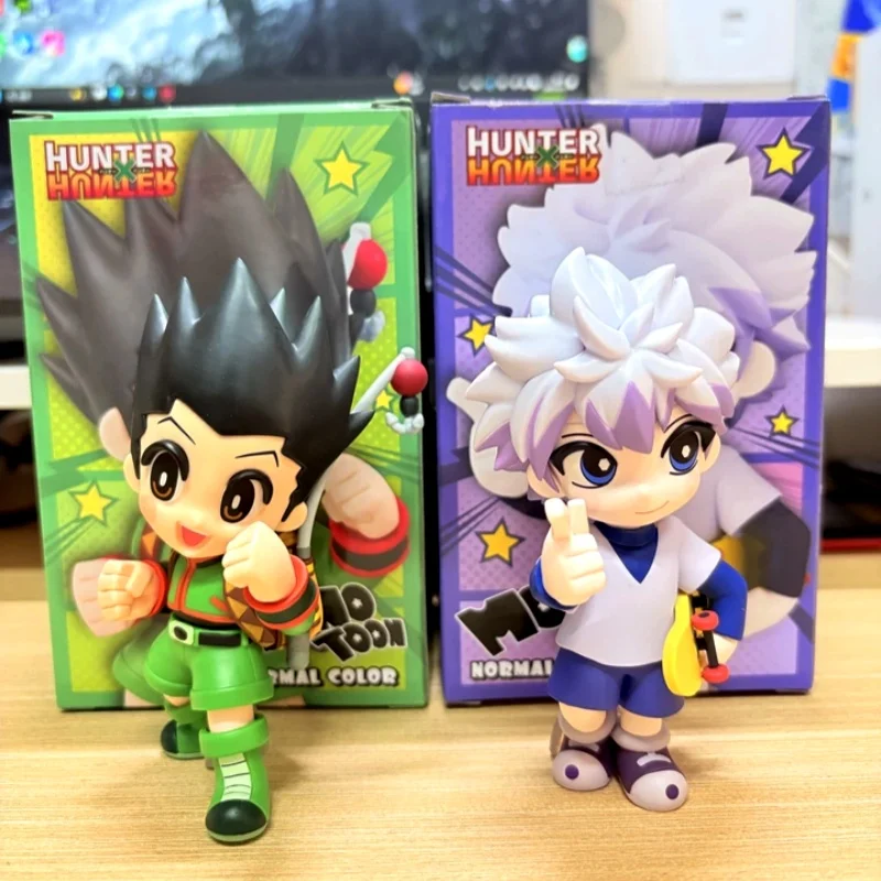 

New Furyu Hunter X Hunter Monoton Gon · Freecss Killua Height 11cm Figure Anime Toy Genuine Model Collection