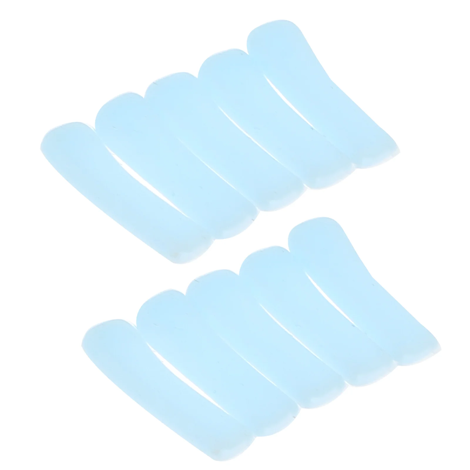 10 Pcs Visual Ear Scoop Cover Visible Wax Removal Blue Professional Earwax Cleaner