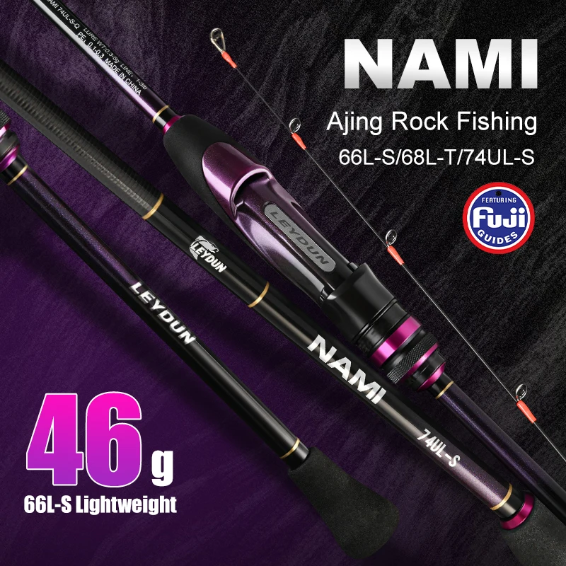 Fishing Rod Surf - LEYDUN NAMI Canne da Pesca Ultraleggere