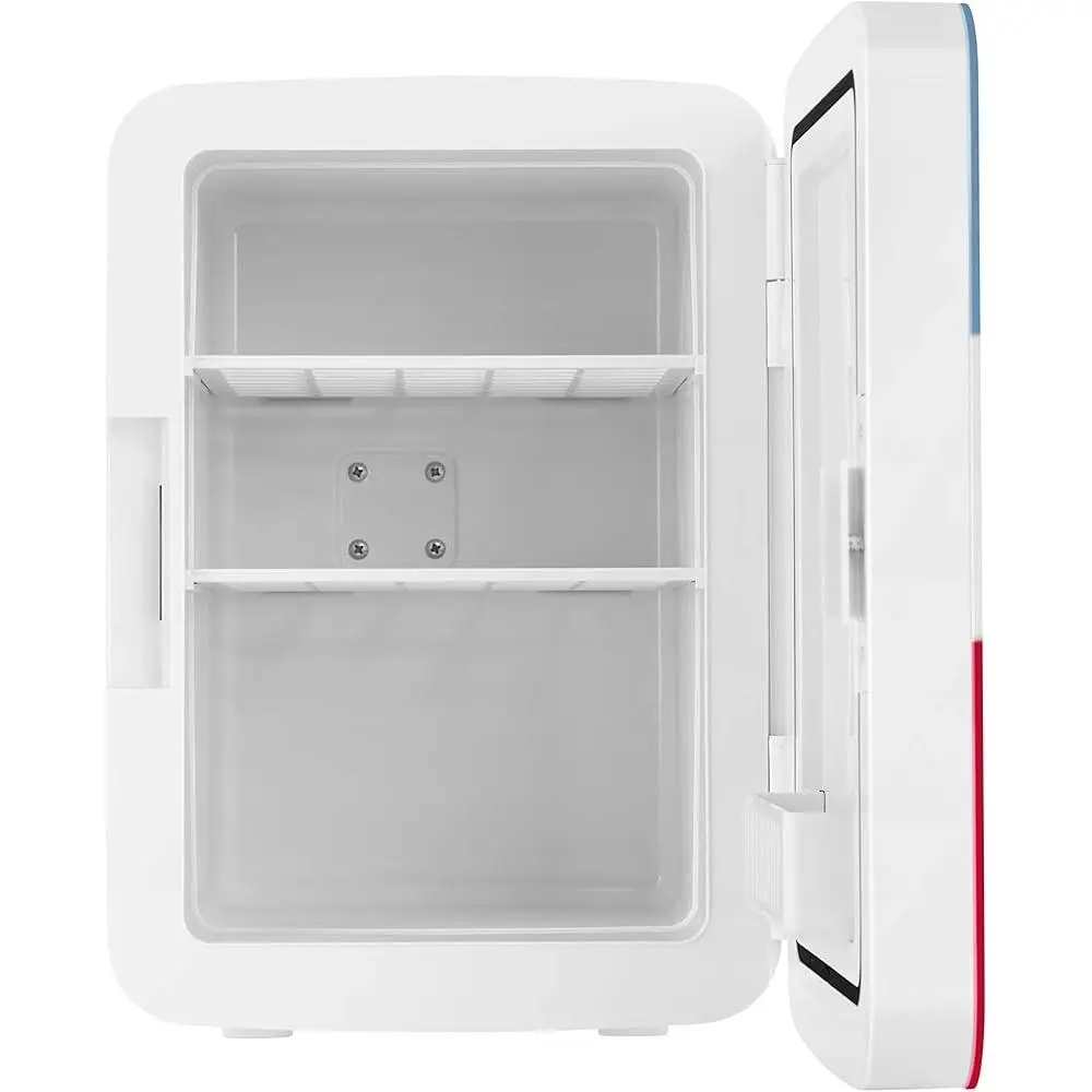 Portable Mini Fridge Cooler and Warmer AC DC Thermoelectric 10L Car Office Bedroom Dorm Road Trip Picnic Travel Use