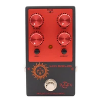 Fanmuzk Lady Rowland Bass Overdrive Pedal, efecto Drive para bajos activos/pasivos True Bypass