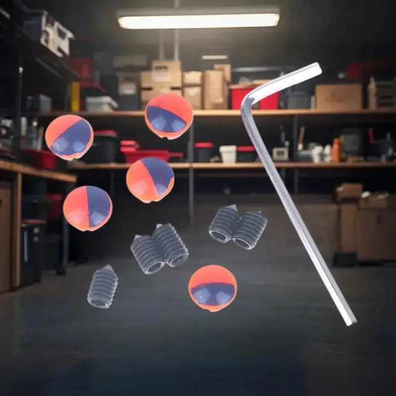 أغطية مقبض الصنبور المتينة والذابة للحوض؛ أغطية باللونين الأحمر والأزرق مع علامة الماء الساخن/البارد #4