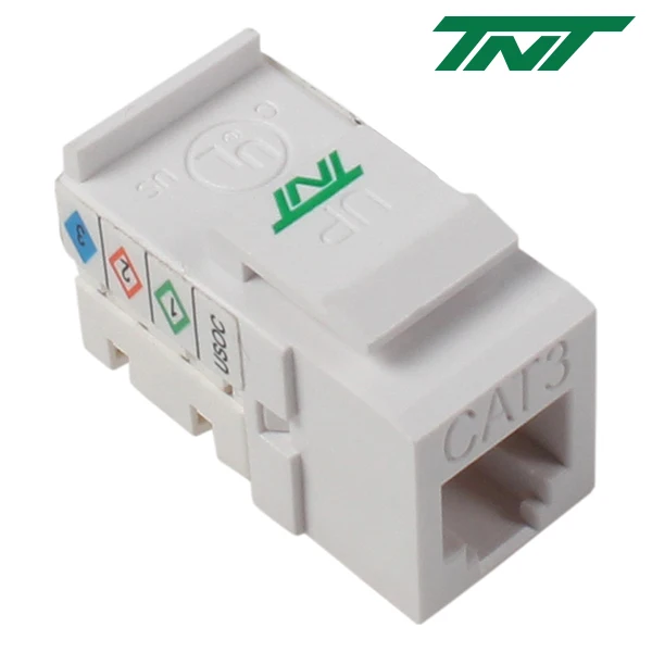 Gangwon NM-TNT91. 3 UTP Snap In Keystone Jack Module (90)